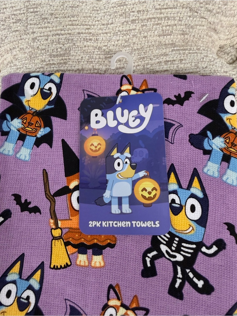 Halloween Kids Kitchen Towels - Purple 2-Pack